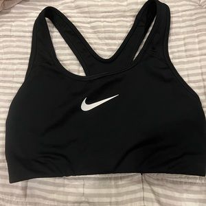 Nike swoosh sports bra